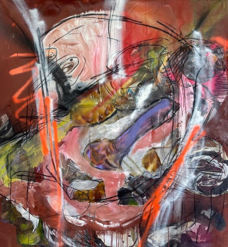 Arturito. 2025. Técnica mixta. 140x130 cm